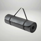 Yoga Mat Premium Non Slip Thick – Extra Comfortable Exercise Mat for Home Workouts, Pilates, Stretching & Gym – Cushioned NBR Foam, Gym Mat with Strap, for Women & Men